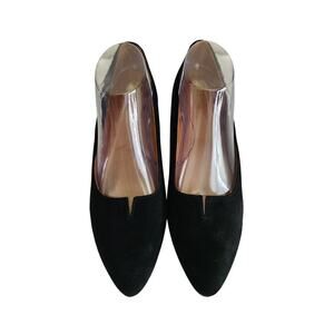 L'Amour des Pieds Women's Kavan Pump Black Kid Suede Sz 10 Careerwear luxury